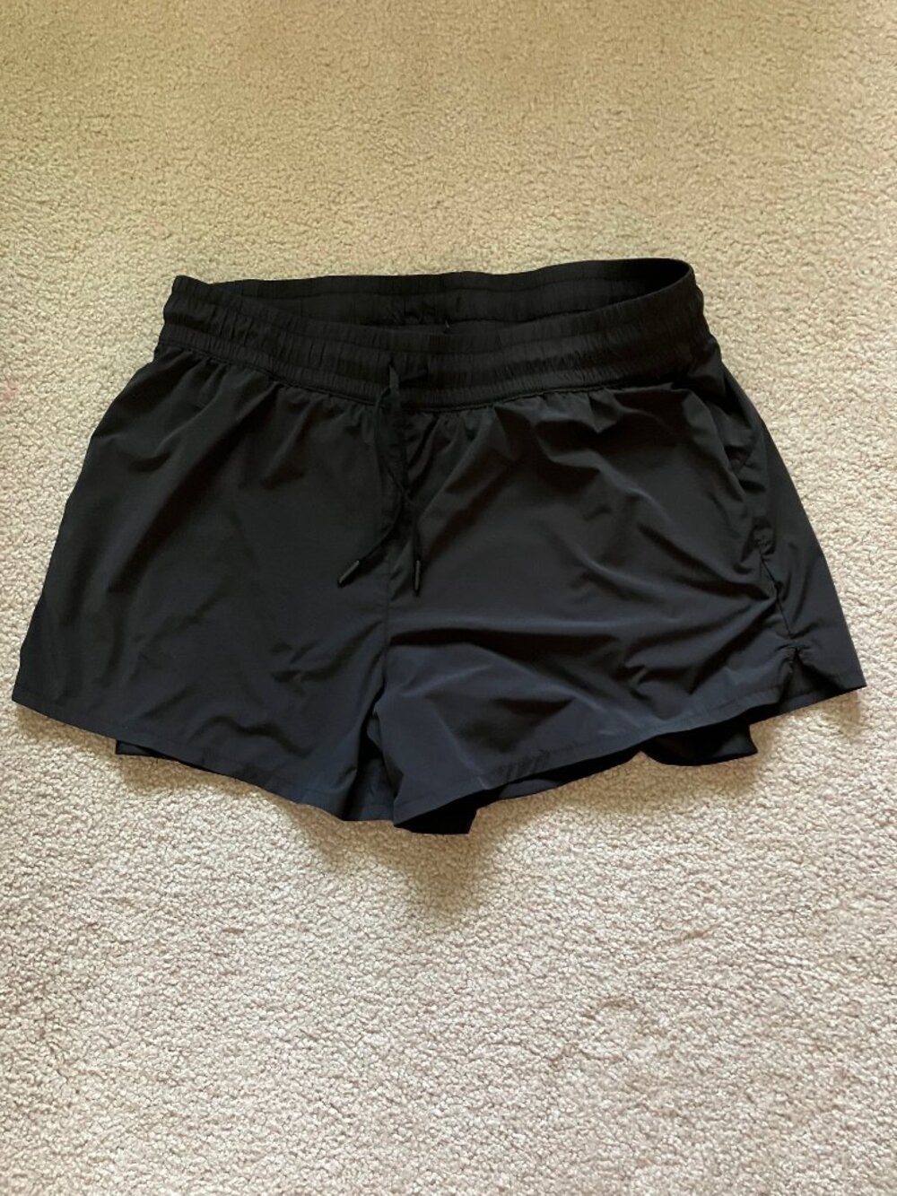 Spyder Black 2 in 1 Shorts